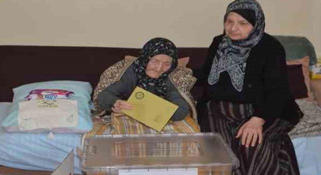 Osmaniye'de Yatalak Vatandaşlar Evde Oy Kullanabilecek