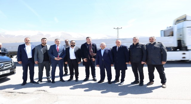 Pınarbaşında Cumhur İttifakından tarihi konvoy