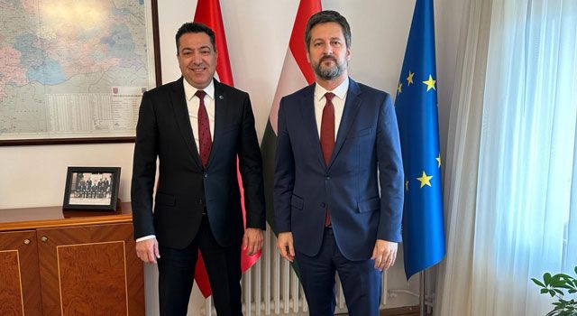 Rektör Uzun, Macaristan Büyükelçisini Ziyaret Etti