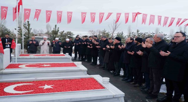 Şehitlerimiz Erzurumda şükran ve rahmetle anıldı