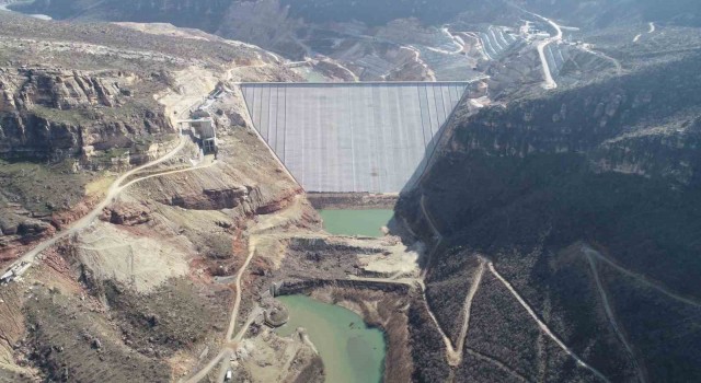 Silvan Barajında çalışmalar aralıksız devam ediyor