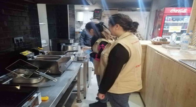 Sökede 1 ayda 191 gıda işletmesi denetlendi