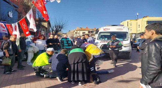 Tavşanlıda motosiklet kazası: 1 yaralı