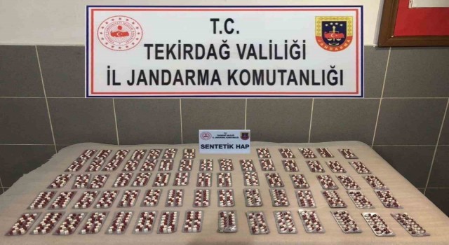 Tekirdağda uyuşturucu ve silah operasyonu