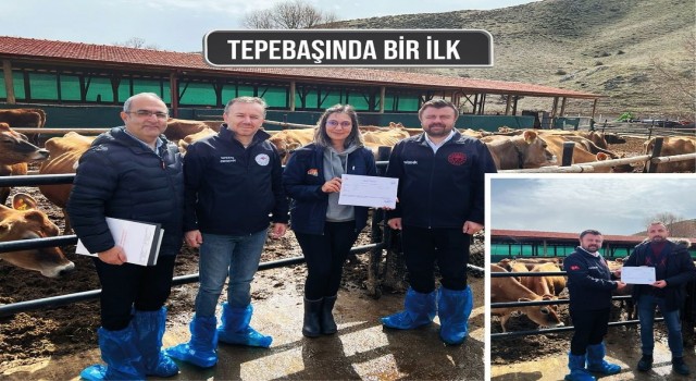 Tepebaşında bir çiftlik Avrupa Birliği onaylı sertifikasını aldı