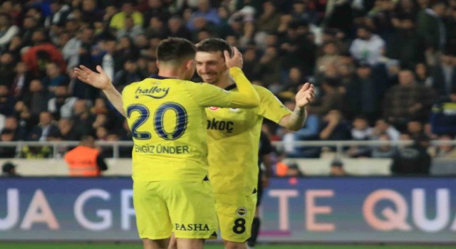 Trendyol Süper Lig: Hatayspor: 0 - Fenerbahçe: 2 (Maç sonucu)