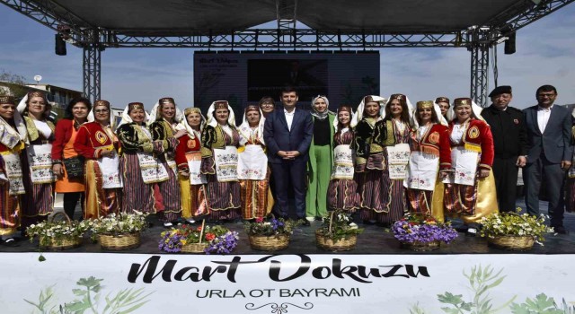 Urlada baharın müjdecisi Mart Dokuzu Ot Bayramı coşkusu