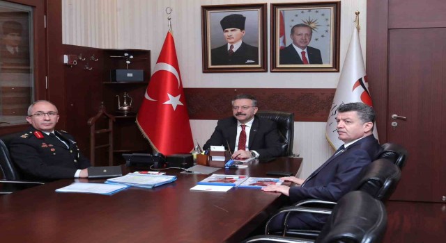 Vali Hüseyin Aksoy, Seçim Güvenliği Toplantısına katıldı