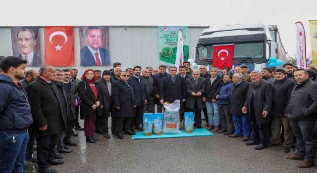 Vanlı çiftçilere tohum desteği