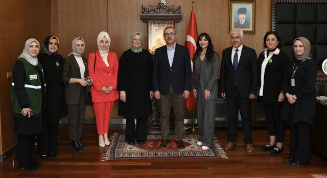 Yeşilay Heyetinden Kahramanmaraş Belediyesine Ziyaret