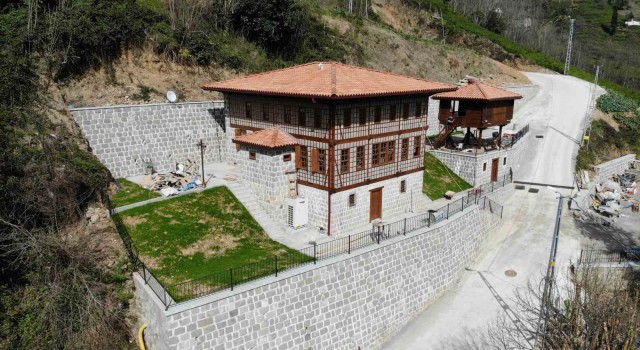 150 yıllık tarihi konak restore edildi