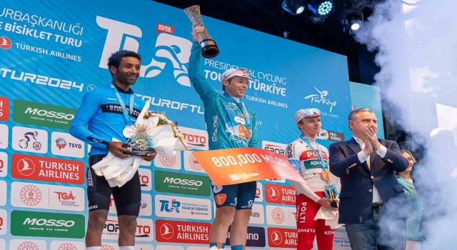 59. Cumhurbaşkanlığı Türkiye Bisiklet Turunun ödül töreni yapıldı