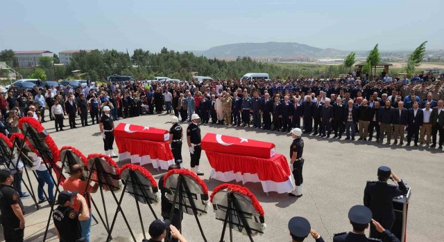 Adıyamanda, şehit polisler için tören düzenlendi