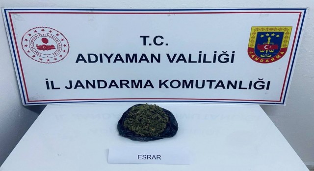 Adıyamanda uyuşturucu madde ele geçirildi