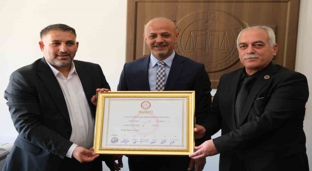 Afşin Belediyesinde devir teslim, yeni başkan göreve başladı