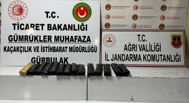 Ağrıda 17 kilo metanfetamin ele geçirildi