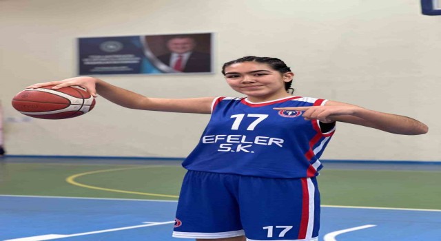 Ahmetlide GSB Spor Okulundan yetişen basketbolcu Şeyma Aydın Manisanın gururu oldu
