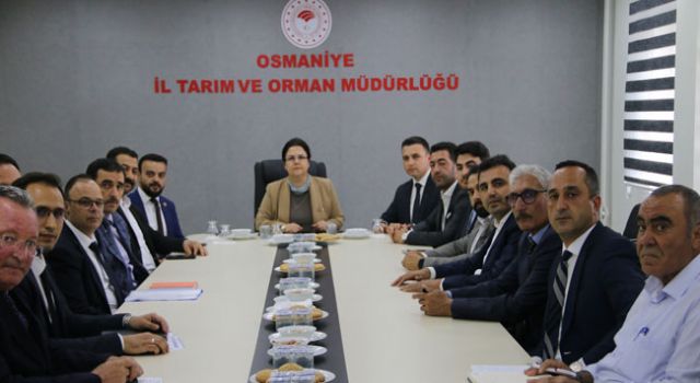 AK Partili Yanık, Osmaniye Tarımı Hakkında Bilgi Aldı