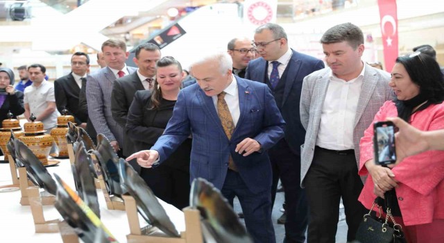 Aksarayda ‘Ceza İnfaz Kurumları El Sanatları Sergisi açıldı