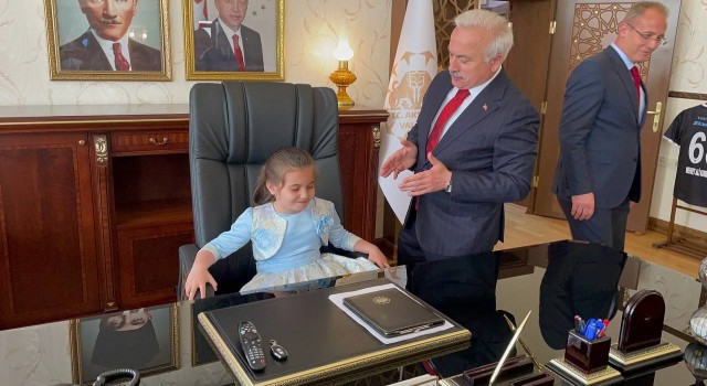 Aksarayın çocuk valisi Nisa, Ağaçlandırma yapın talimatı verdi