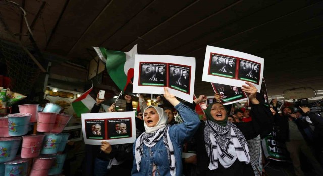 Almanya Cumhurbaşkanı Steinmeier, Ankarada protesto edildi