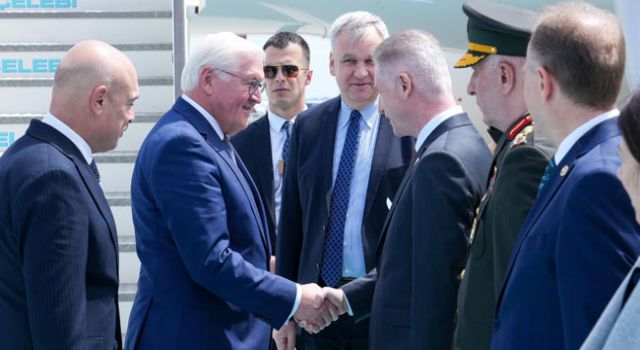 Almanya Cumhurbaşkanı Steinmeier Türkiye’de