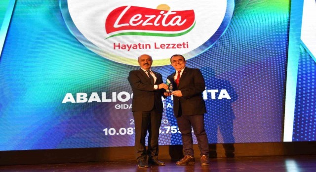 Anadolunun en büyük firmaları listesinde 34. olan Lezitaya ödül