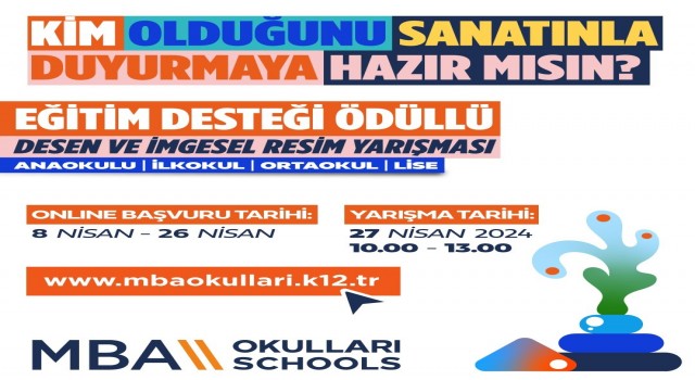 Anaokulundan liseye tüm öğrenciler için ‘sanat bursu fırsatı