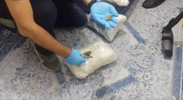 Antalyada 34 kilogram uyuşturucu ele geçirilen operasyonda 1 kişi tutuklandı