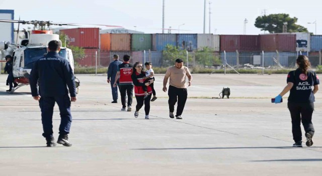 Antalyada teleferik kazasında heyecanlı bekleyiş