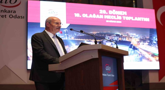 ATO Başkanı Baran, ATO Meclisinde Başkentten direkt uçuşlar konusunu değerlendirdi