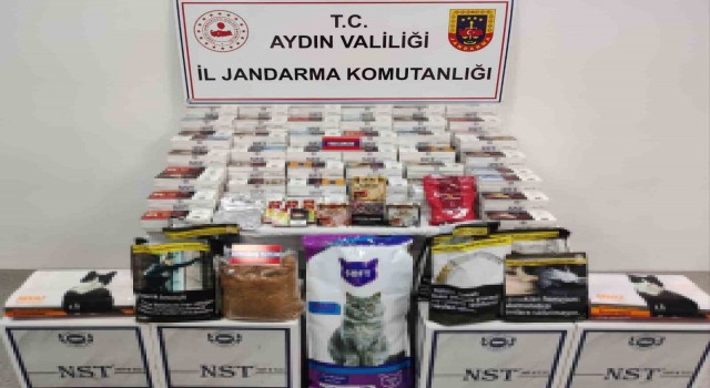 Aydında 78 bin 250 makaron ele geçirildi