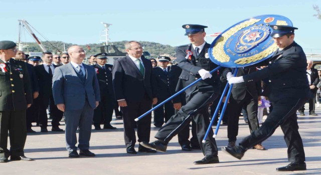 Ayvalıkta polisin 179. yıl gururu