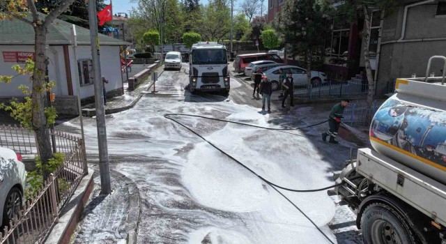 Bahar temizliğiyle pırıl pırıl Keçiören
