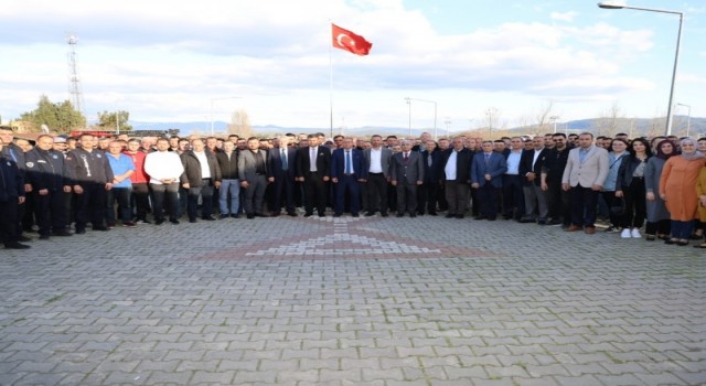 Başkan Akel personel ile bayramlaştı