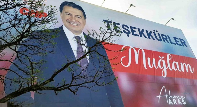 Başkan Arastan ‘Teşekkür Muğlam mesajı