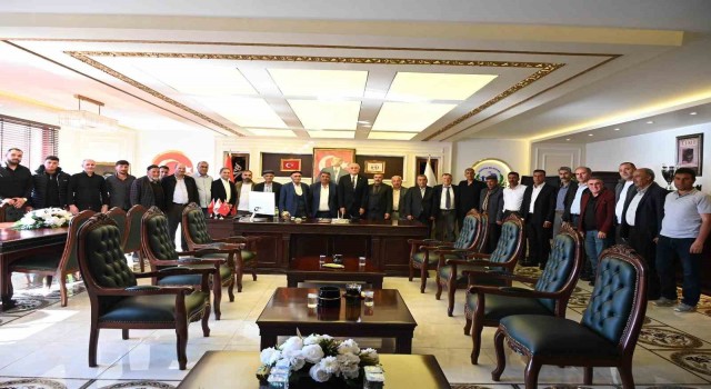 Başkan Bakkalcıoğluna Tebrik ziyaretleri devam ediyor
