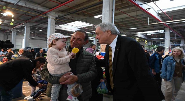 Başkan Bakkalcıoğlundan kapalı pazara ziyaret