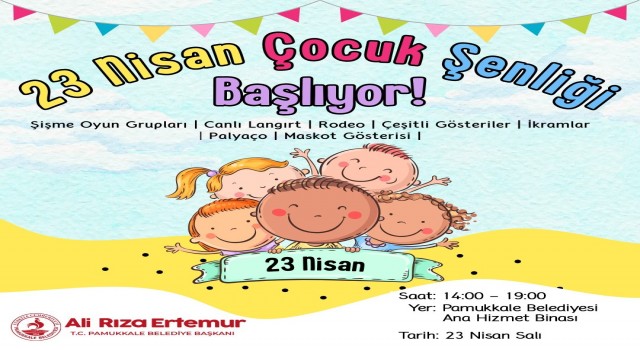 Başkan Ertemurdan 23 Nisan Şenliğine davet