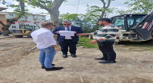 Başkan Gürelden otopark alanı ve Tatil Parkta inceleme