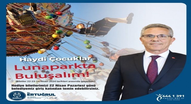 Başkan Tetikten çocuklara 23 Nisan sürprizi