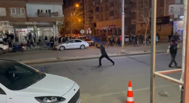 Batmanda çıkan olaylarda 5 gözaltı