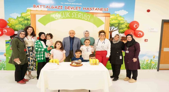 Battalgazi Devlet Hastanesinde 23 Nisan coşkusu