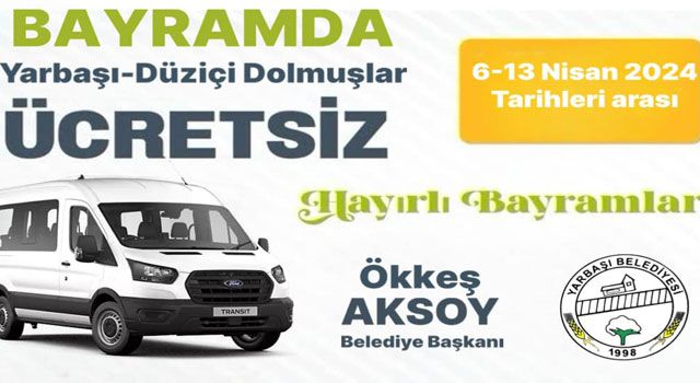 Belde de Ramazan Bayramı Seferleri Başlıyor