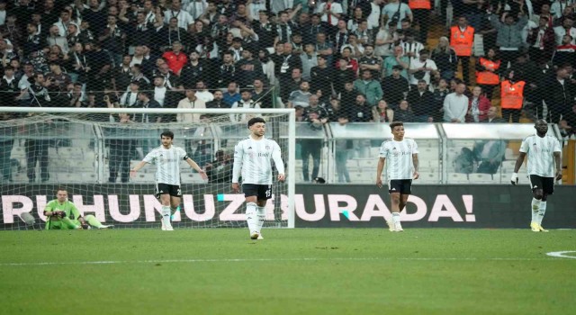 Beşiktaşın gol sıkıntısına çare bulunamadı