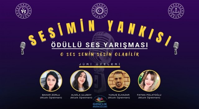 Bingöl Gençlik ve Spor İl Müdürlüğü, Sesimin Yankısı Ses Yarışması düzenliyor