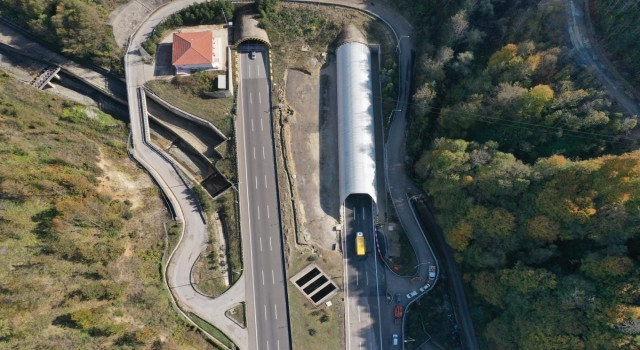 Bolu Dağı Tünelinin İstanbul yönü 70 metre uzatılacak