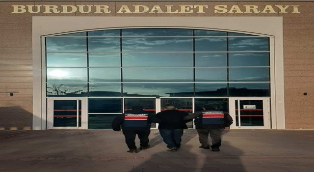 Burdurda yakalanan terör örgütü üyesi 1 şahıs tutuklandı