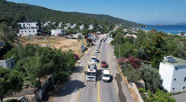 Büyükşehir Bodrumun yollarını güvenli hale getiriyor