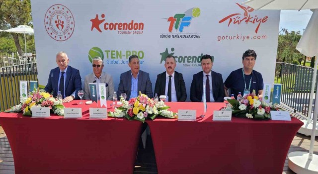 Corendon Tennis Club Kemer, Uluslararası TEN PRO - Turkish Bowl Tenis Turnuvası ile açıldı